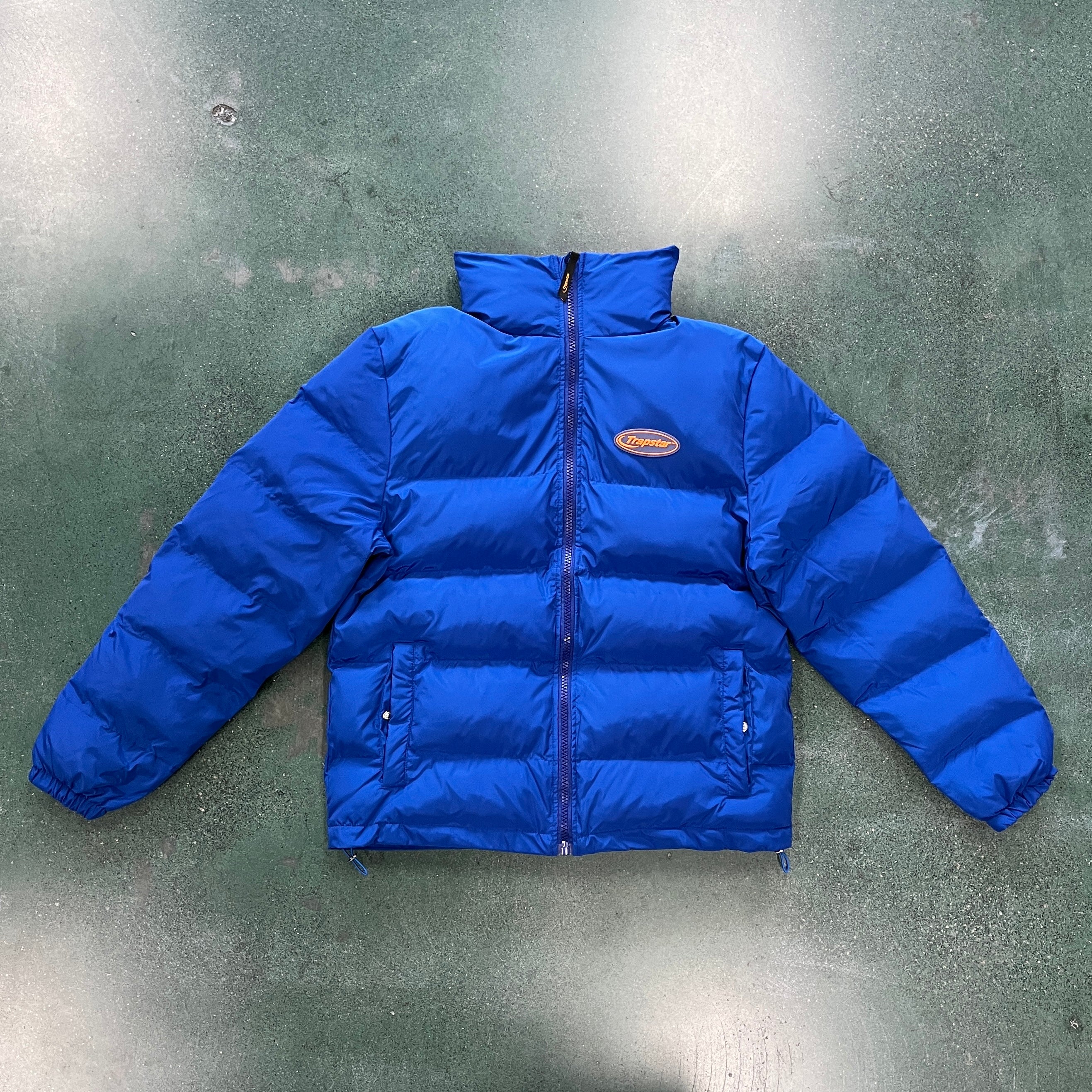 Trapstar Jacke blau-orange