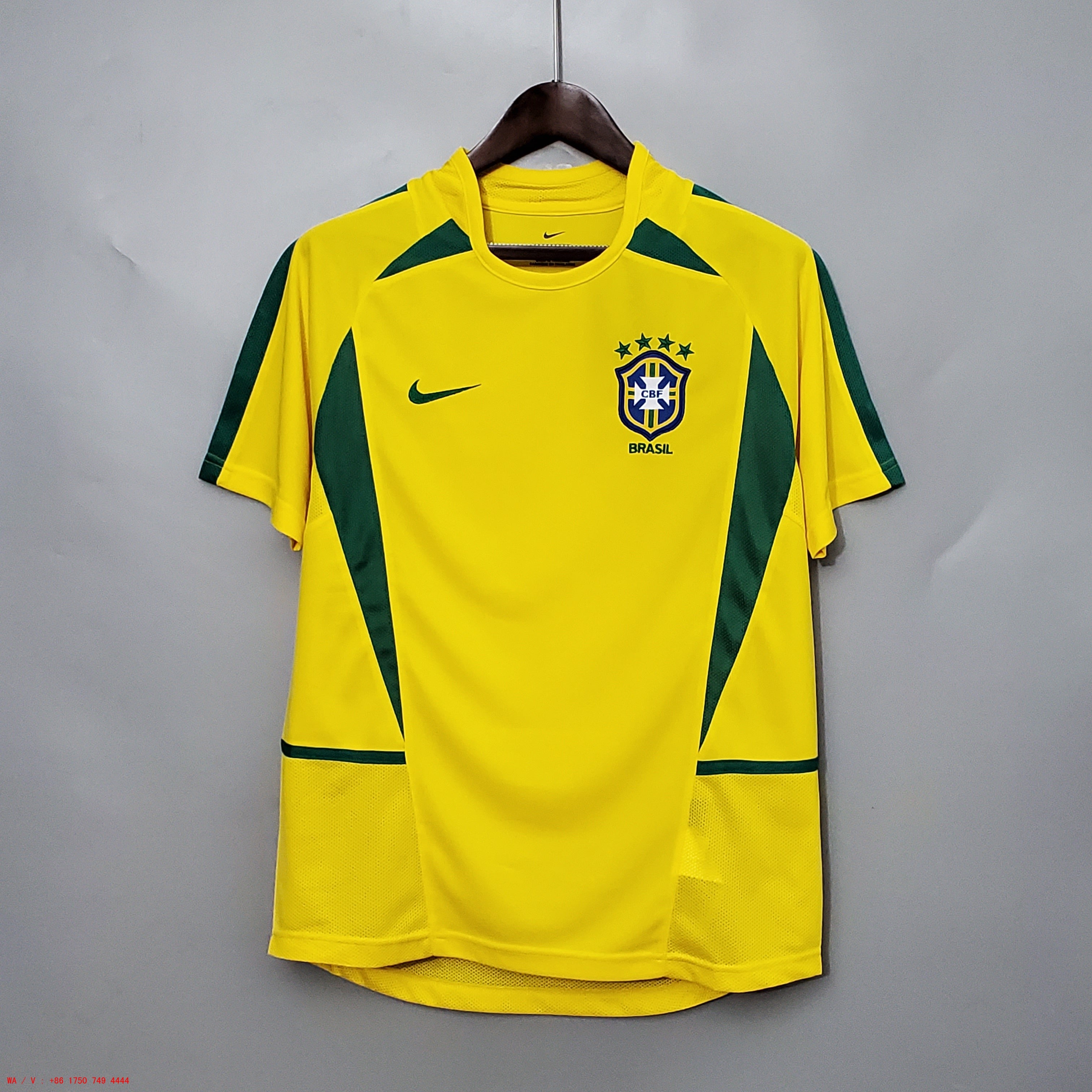 Brasilien 2002 Retro Trikot