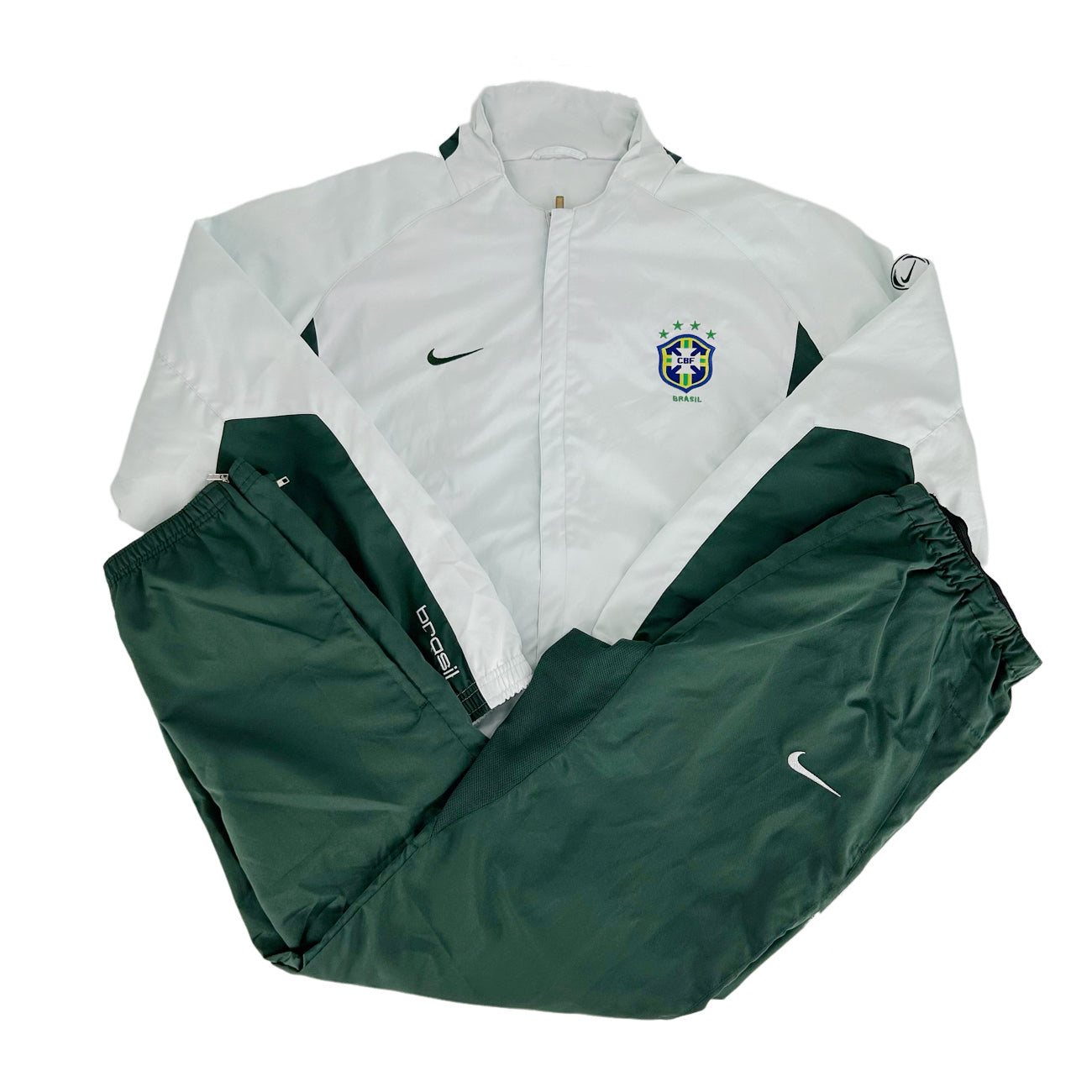 Nike Brasilien Tracksuit White (M)