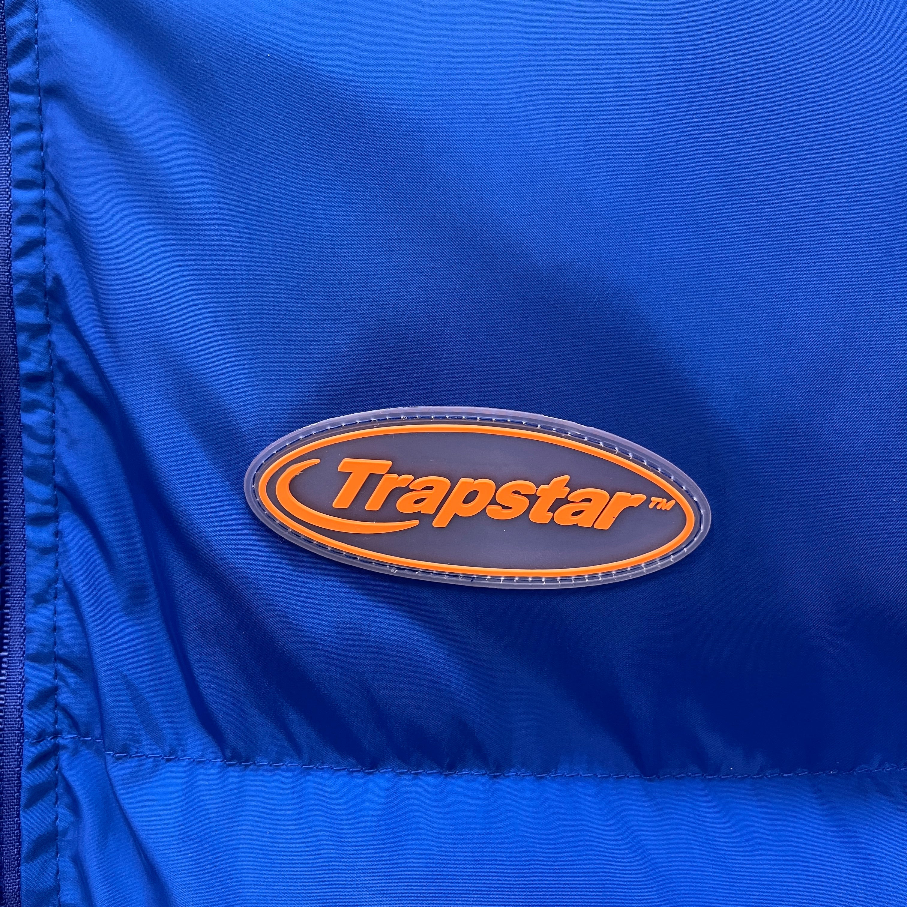 Trapstar Jacke blau-orange