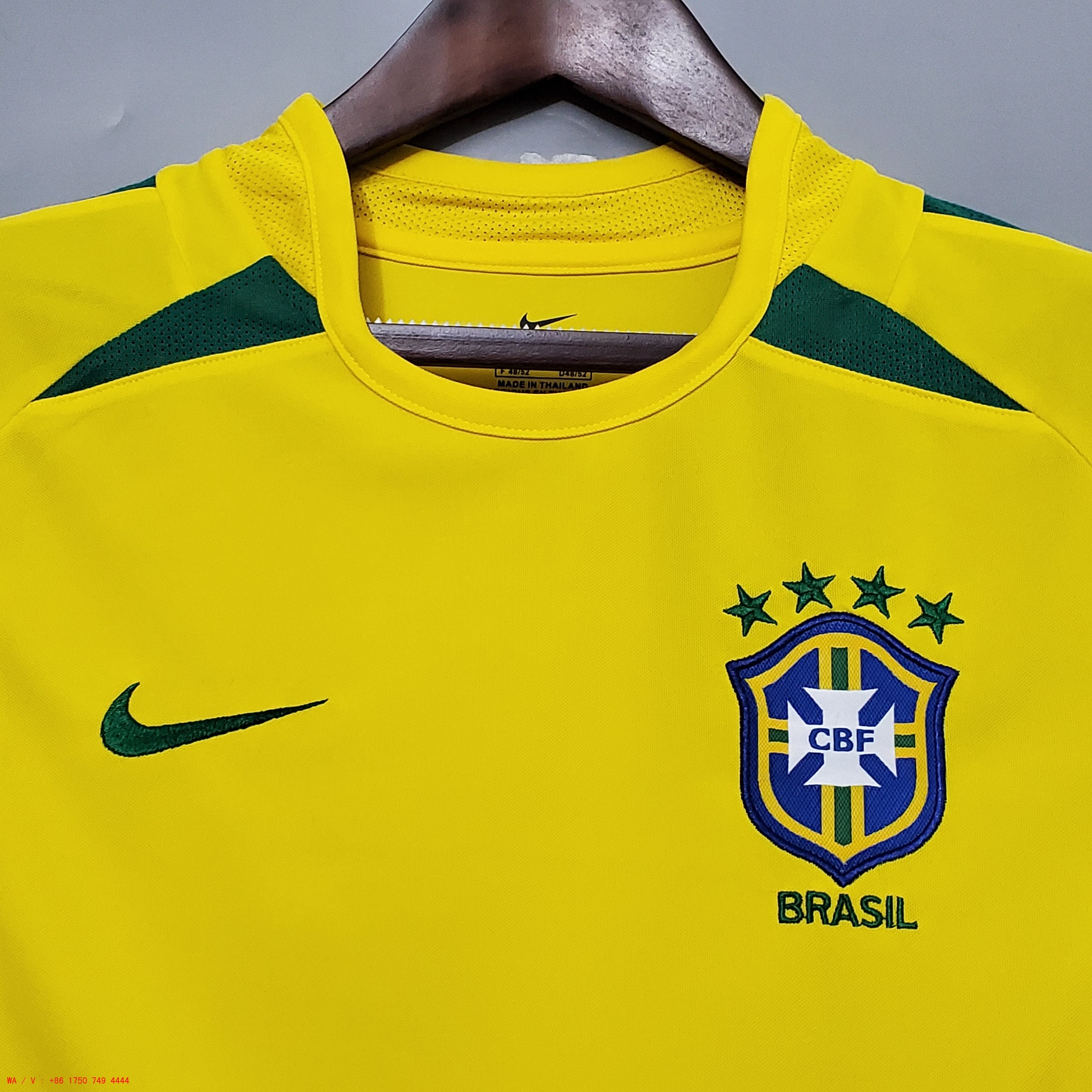 Brasilien 2002 Retro Trikot