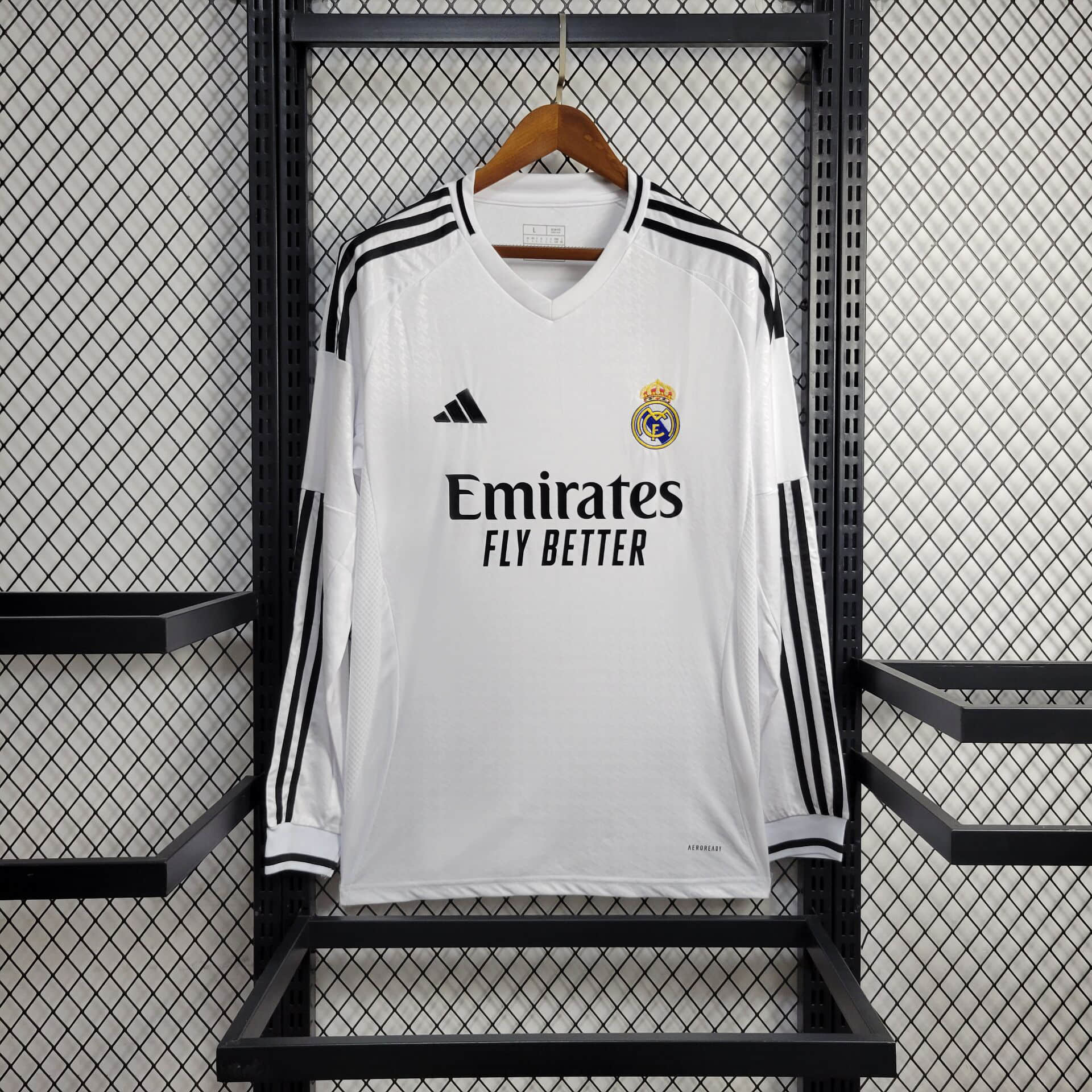 Real Madrid 24/25 Home Long Sleeve