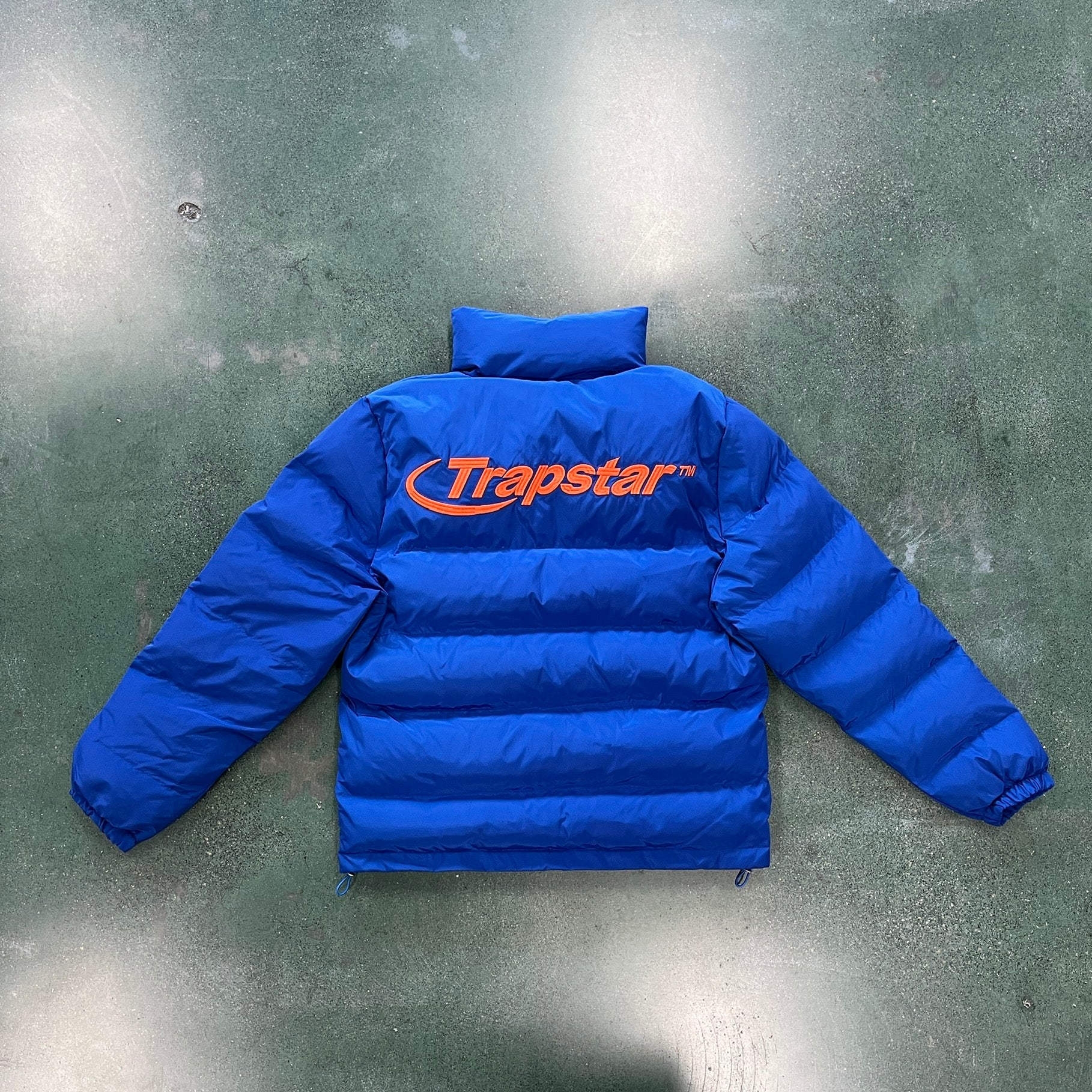 Trapstar Jacke blau-orange