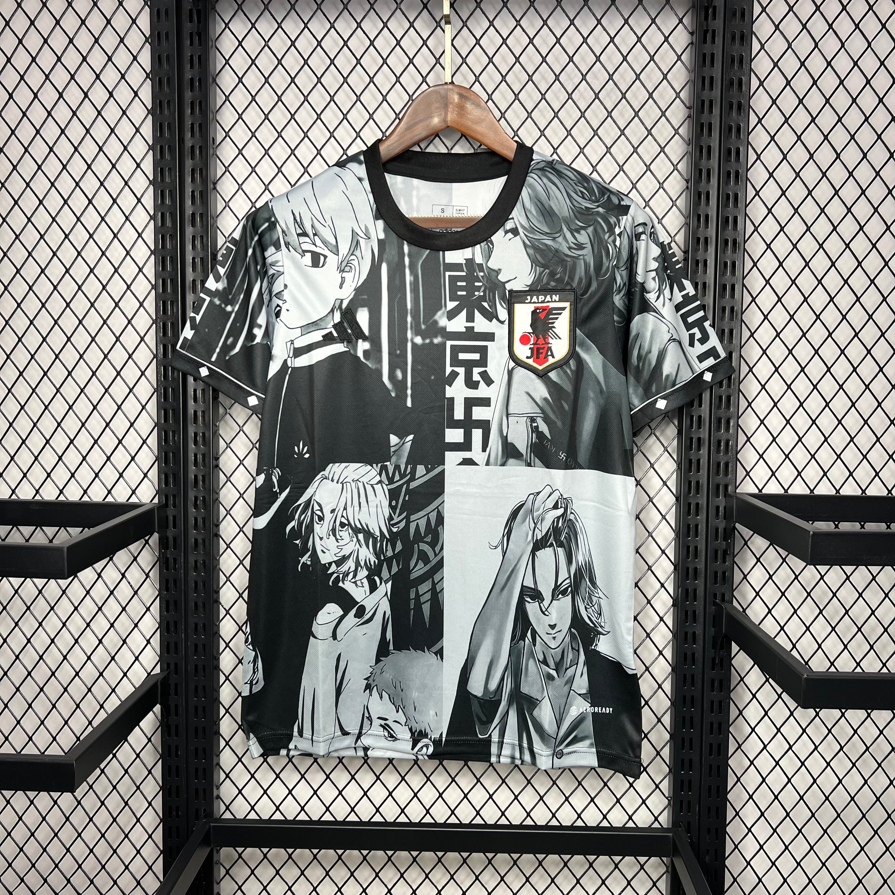 Japan Anime Wall Black