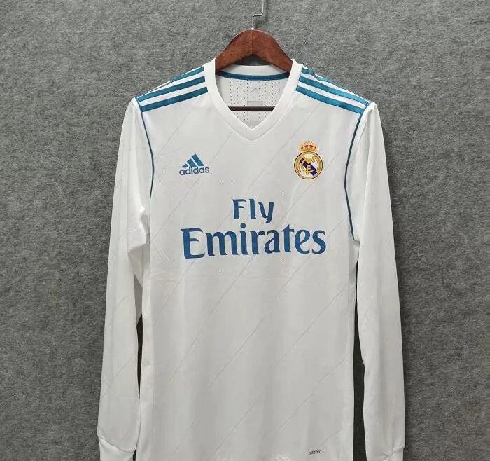 Real Madrid 17/18 HOME Long Sleeve