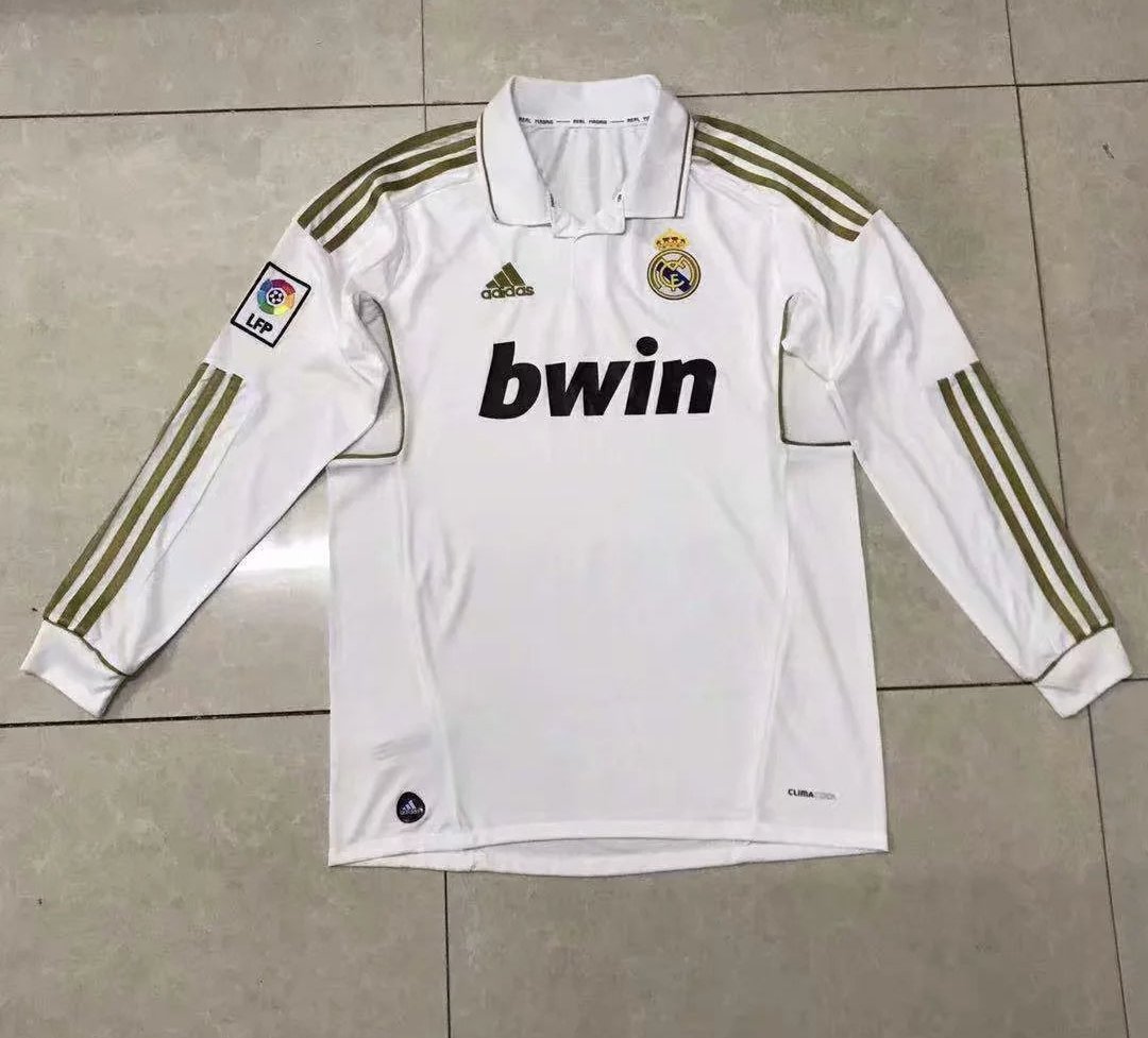 Real Madrid 11/12 HOME Long Sleeve