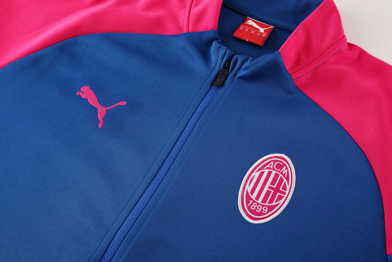 AC Milan Trainingsanzug Blau/Pink 24/25