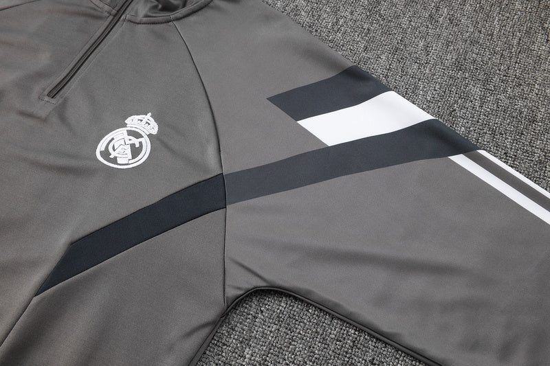 Real Madrid Adidas Grey Trainingsanzug